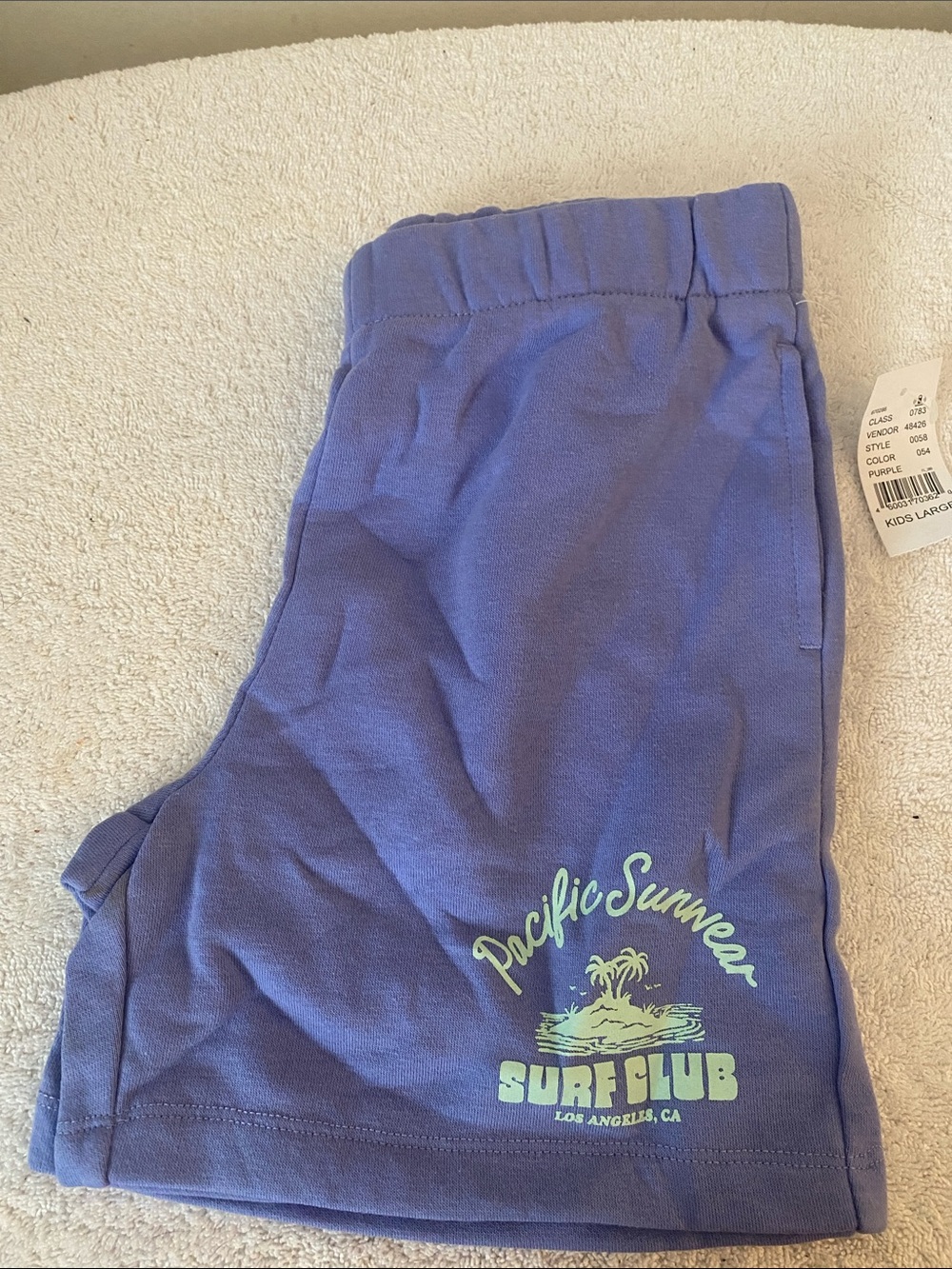 PACSUN Surf Club Kids Purple Bottoms